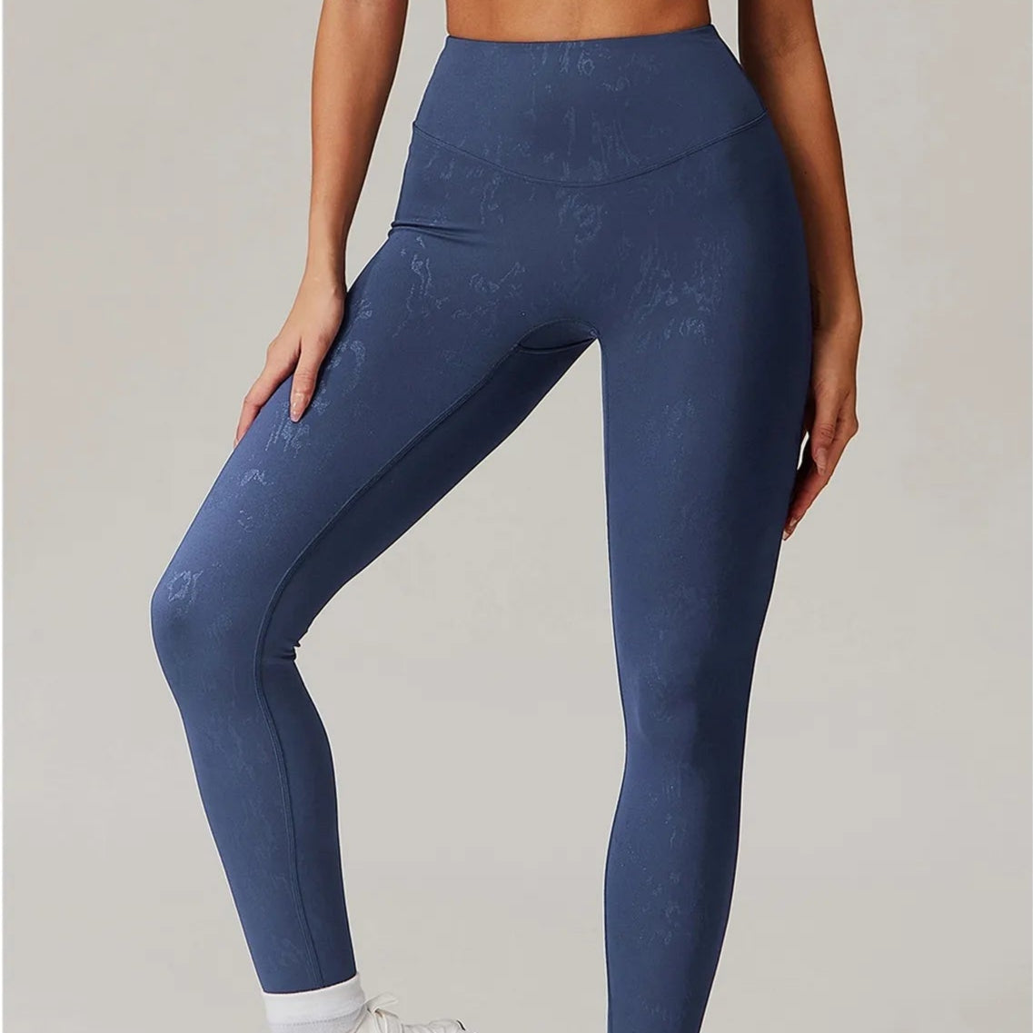Lubella - Legging de Sport Taille Haute avec Motif Doré