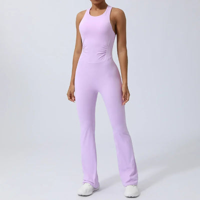 Lubella - Combinaison sans coutures femme avec pantalon évasé