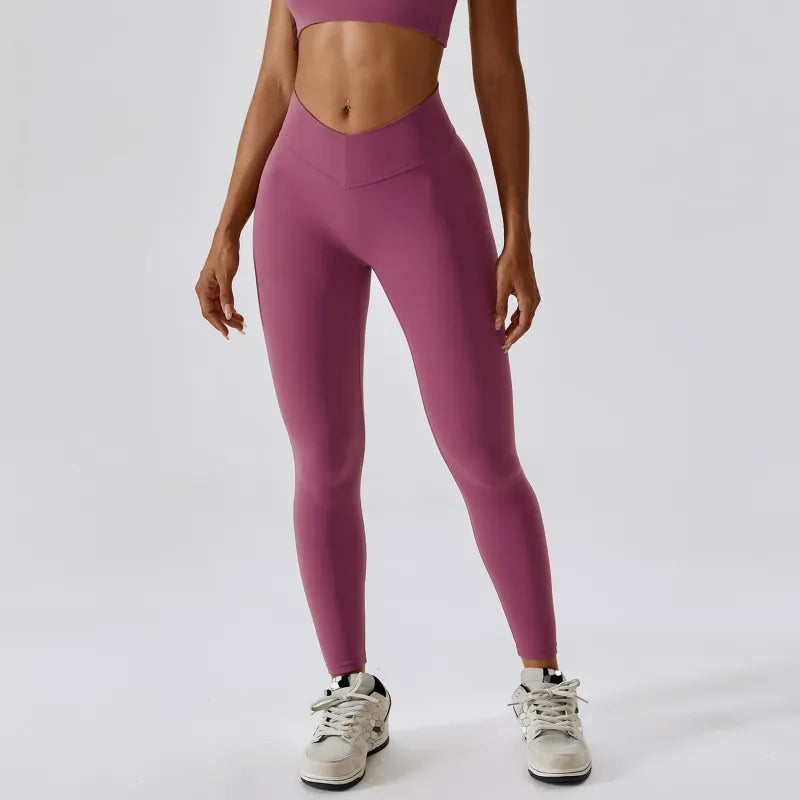 Lubella - Legging de Yoga Taille Haute Nude et Respirant