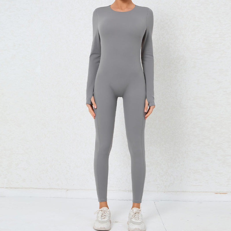 Lubella - Combinaison de Yoga Longue à Manches avec Décolleté Dos Nu