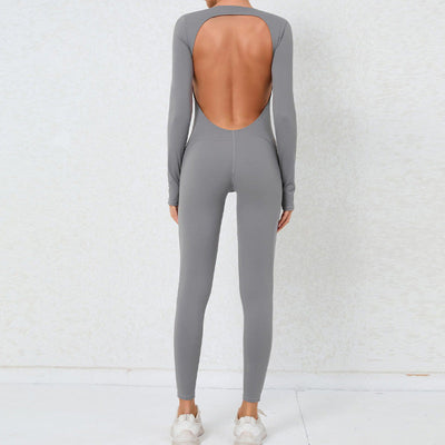 Lubella - Combinaison de Yoga Longue à Manches avec Décolleté Dos Nu