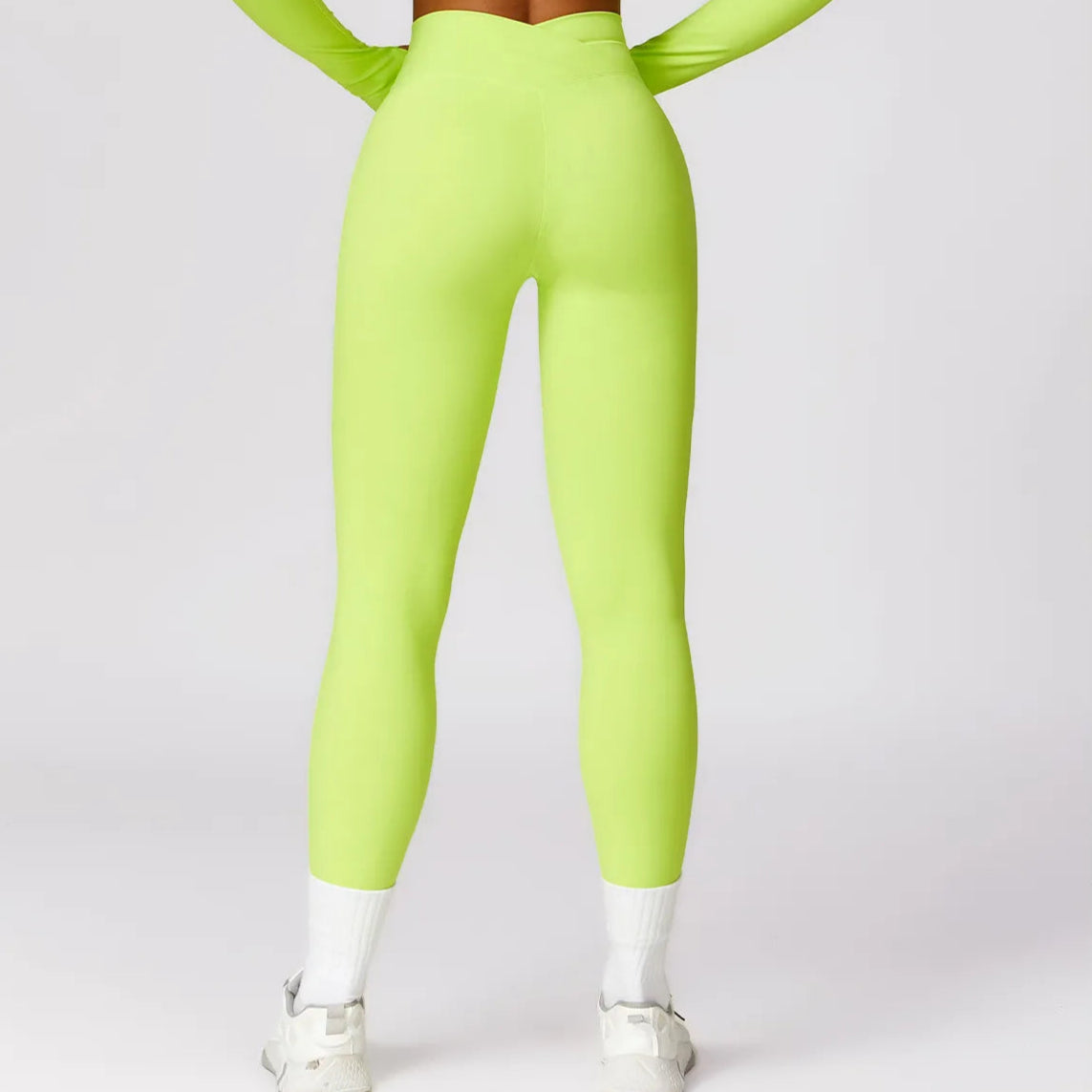 Lubella - Pantalon de Yoga Skinny Taille Haute avec Élasticité et Rehausse du Fessier