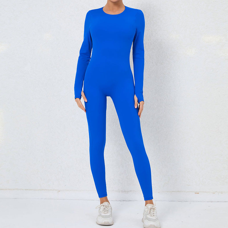 Lubella - Combinaison de Yoga Longue à Manches avec Décolleté Dos Nu