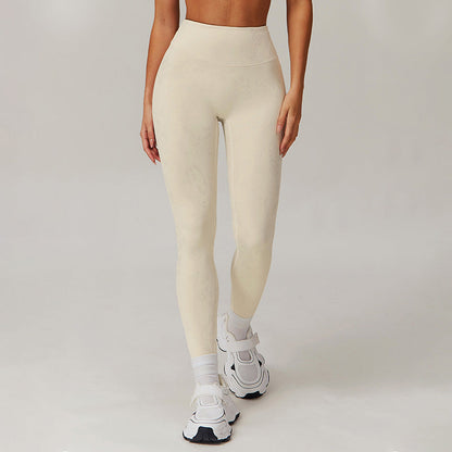 Lubella - Legging de Sport Taille Haute avec Motif Doré