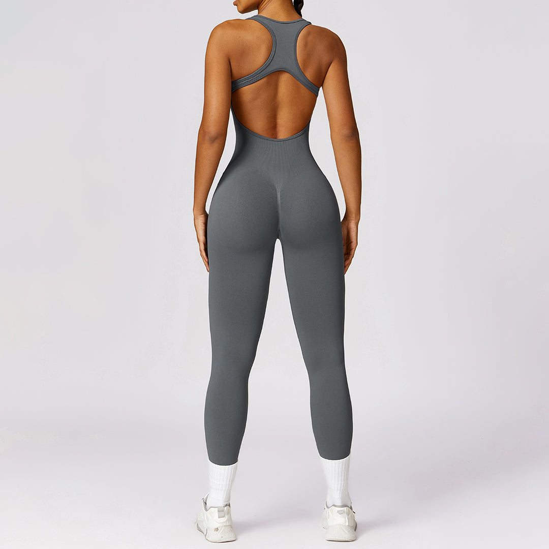 Lubella - Combinaison de yoga sans coutures avec dos magnifique
