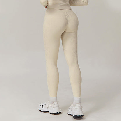 Lubella - Legging de Sport Taille Haute avec Motif Doré