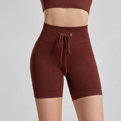 Lubella - Shorts de Yoga et Fitness Femme avec Cordon