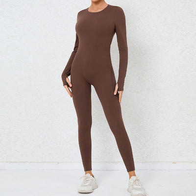 Lubella - Combinaison de Yoga Longue à Manches avec Décolleté Dos Nu