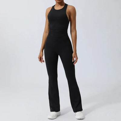 Lubella - Combinaison sans coutures femme avec pantalon évasé