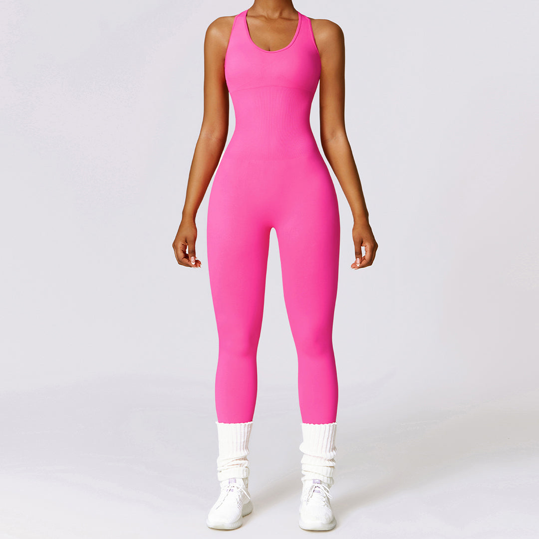 Lubella - Combinaison de yoga sans coutures avec dos magnifique