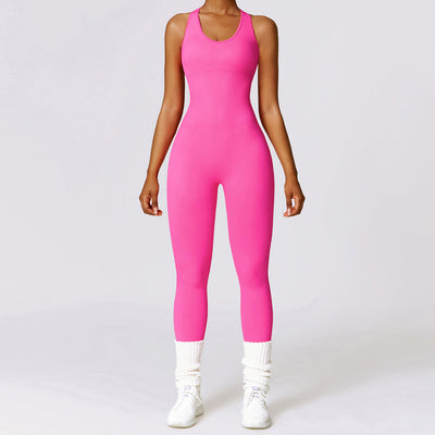 Lubella - Combinaison de yoga sans coutures avec dos magnifique