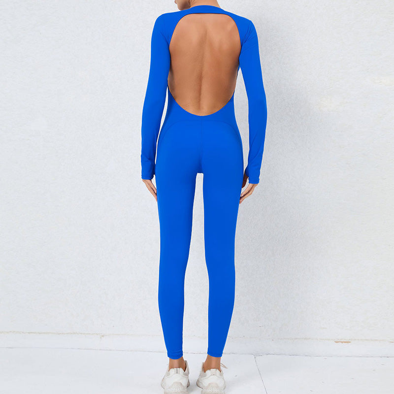 Lubella - Combinaison de Yoga Longue à Manches avec Décolleté Dos Nu