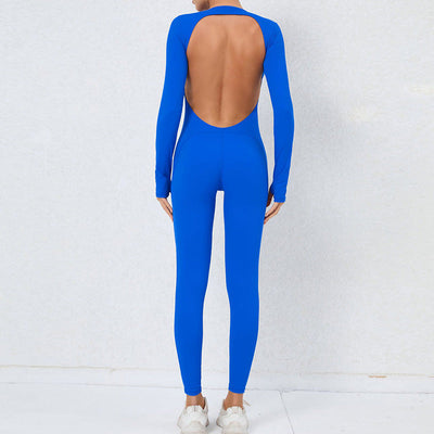 Lubella - Combinaison de Yoga Longue à Manches avec Décolleté Dos Nu