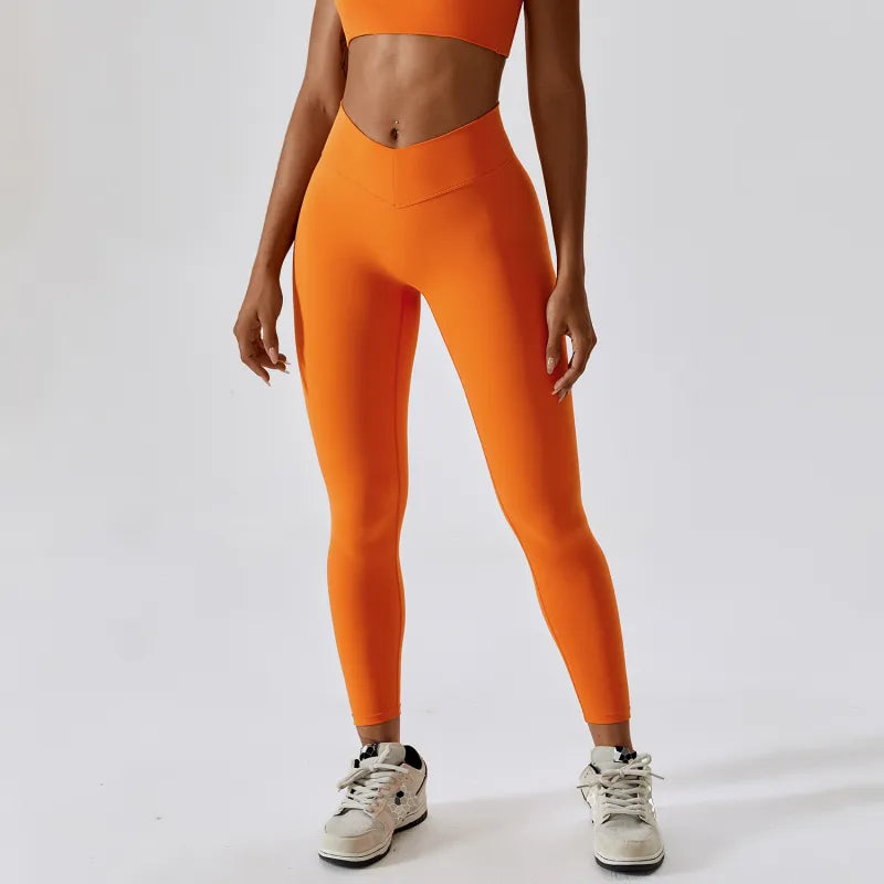 Lubella - Legging de Yoga Taille Haute Nude et Respirant