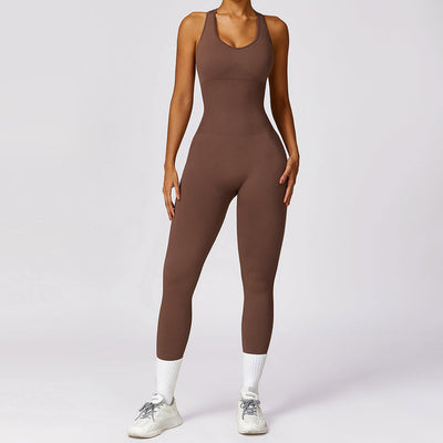 Lubella - Combinaison de yoga sans coutures avec dos magnifique