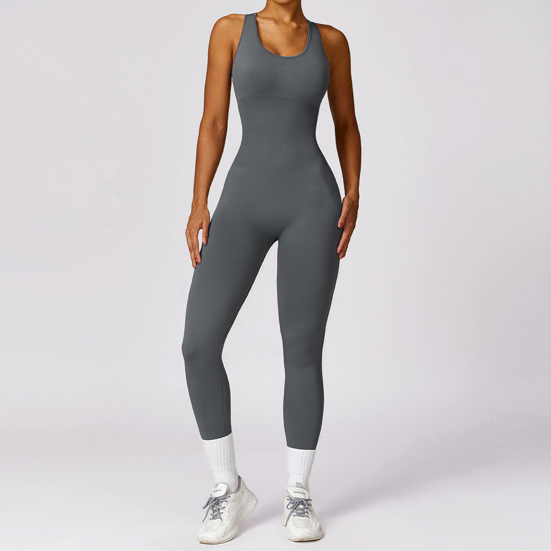 Lubella - Combinaison de yoga sans coutures avec dos magnifique