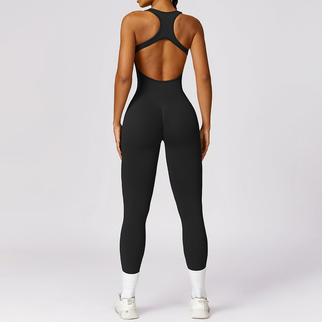 Lubella - Combinaison de yoga sans coutures avec dos magnifique