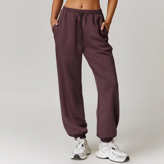 Lubella - Pantalons de Sport à Taille Haute Ample pour Femme