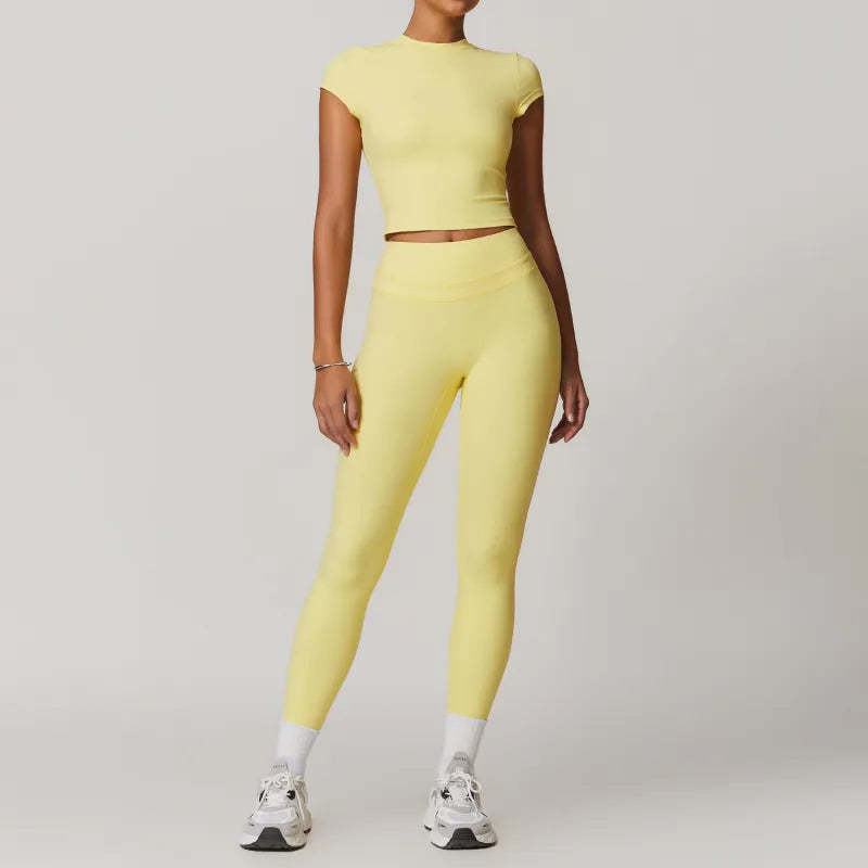 Lubella - Ensemble Sportif Stretch Taille Haute
