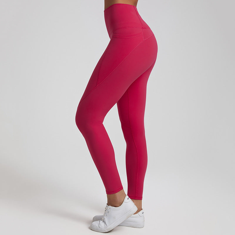 Lubella - Leggings de Sport Nu Solide Taille Haute