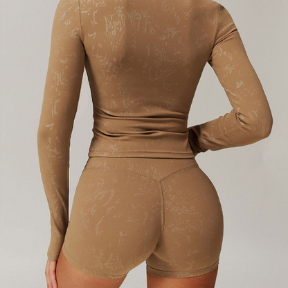 Lubella - Ensemble short fitness taille haute pour femme
