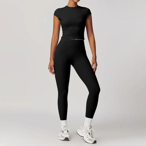 Lubella - Ensemble Sportif Stretch Taille Haute