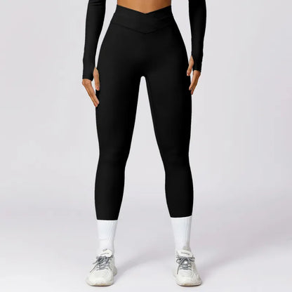 Lubella - Pantalon de Yoga Skinny Taille Haute avec Élasticité et Rehausse du Fessier