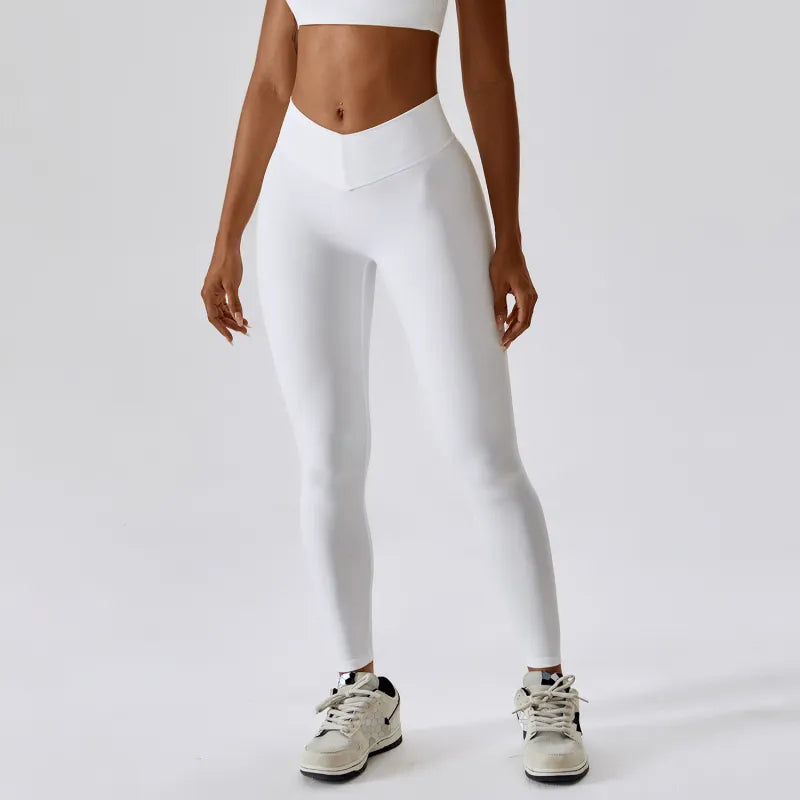 Lubella - Legging de Yoga Taille Haute Nude et Respirant