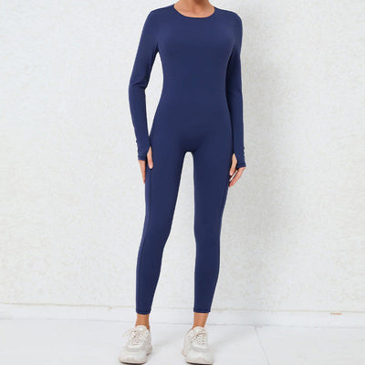 Lubella - Combinaison de Yoga Longue à Manches avec Décolleté Dos Nu