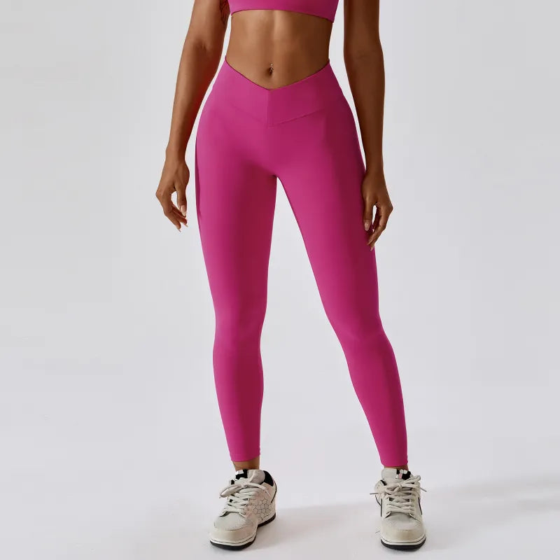 Lubella - Legging de Yoga Taille Haute Nude et Respirant