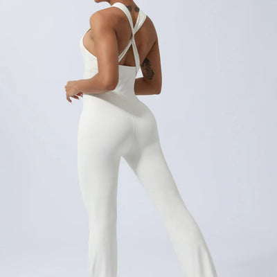 Lubella - Combinaison sans coutures femme avec pantalon évasé