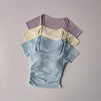Lubella - T-shirt de Sport pour Femme avec Mesh
